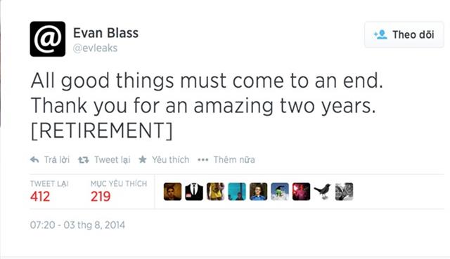 Tuyên bố giải nghệ