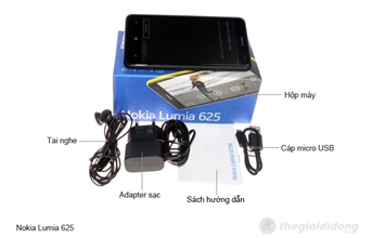 Lumia 625 hàng chính hãng new 100% chưa kích hoạt bảo hành - 2