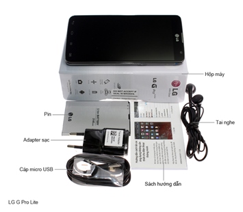 LG G Pro Lite White (2 Sim), 5.5 inch, mới 99,9%, Cty bảo hành lâu, giá 3.9 trệu.