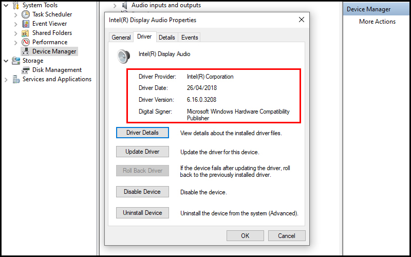 Cách Update Driver Windows 10 không cần phần mềm