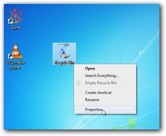 4 mẹo cần biết với Recycle Bin trên Windows 7