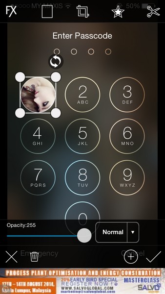 Trào lưu chế ảnh màn hình khóa iPhone, iPad lên 