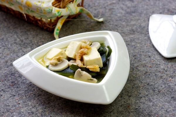 Canh đậu phụ rong biển thanh ngọt, càng ăn càng ghiền