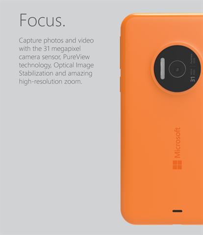 Hình ảnh Mẫu smartphone Lumia 935 siêu mỏng với camera lên tới 31MP số 3