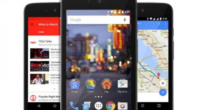 Smartphone Android One sẽ được lên đời Android 5.1
