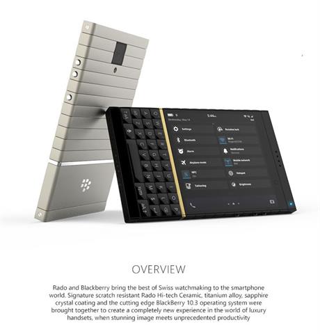 Concept BlackBerry Rado
