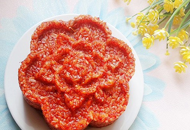 Cách nấu xôi gấc ngon bằng nồi cơm điện