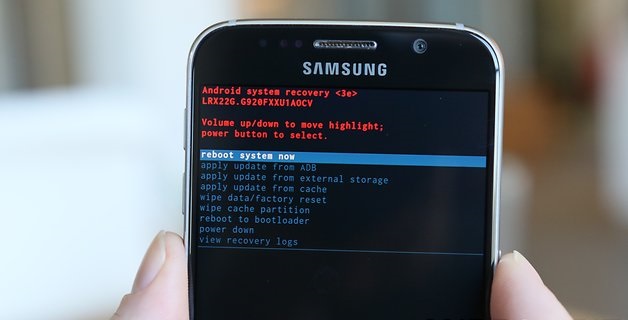 samsung galaxy s6 recovery mode reboot system 