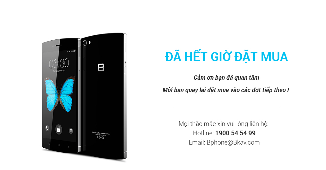 BKAV đã kết thúc đợt bán Bphone đầu tiên