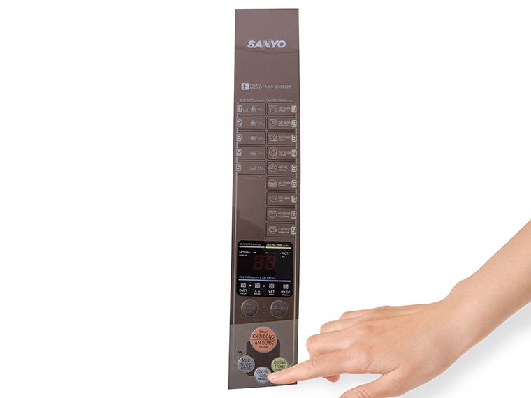 Cách sử dụng bảng điều khiển máy giặt Sanyo ASW-DQ900ZT