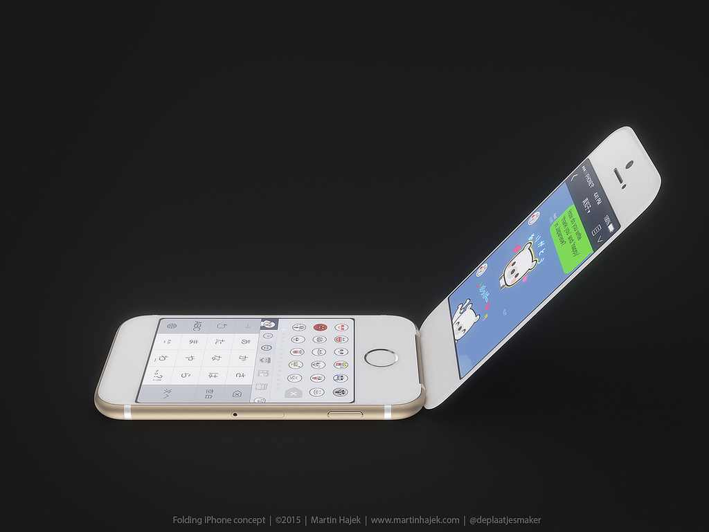 Liệu Apple có tung ta một chiếc iPhone 6s đạng nắp gập? 2