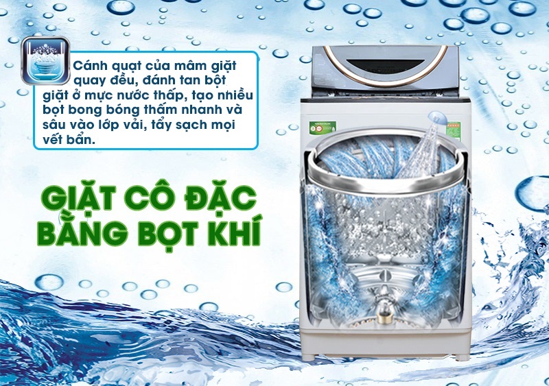 công nghệ giặt của Toshiba
