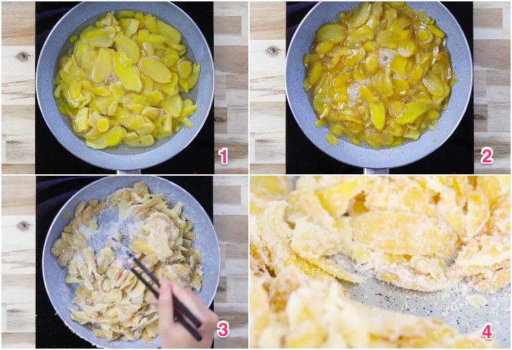 Cách làm mứt gừng cho ngày Tết thêm ấm cúng