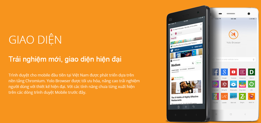 Yolo Browser - Trình duyệt an toàn dành cho người Việt