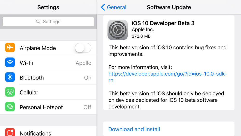 cap nhat ios