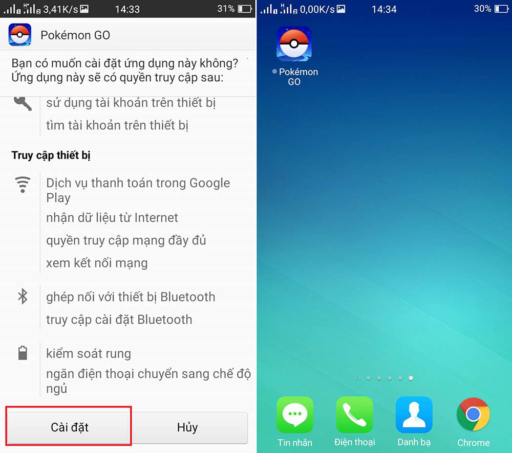 Cài Pokémon GO phiên bản mới nhất cho các máy không hỗ trợ