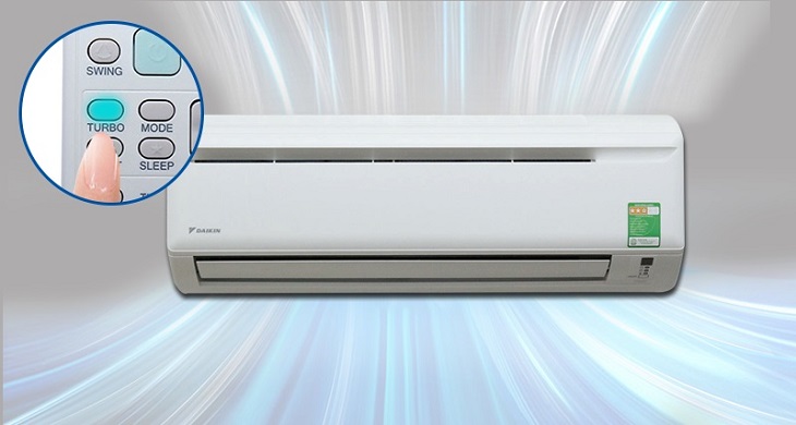 Dòng điều hòa Daikin không Inverter (công nghệ tiết kiệm điện) sở hữu khả năng làm lạnh nhanh 