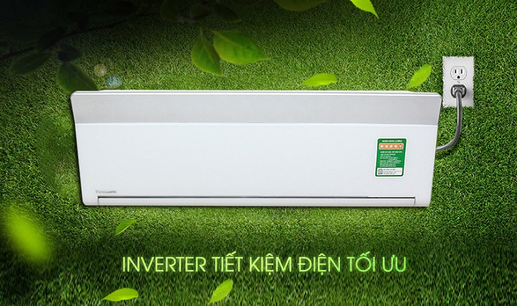 Công nghệ Inverter (công nghệ tiết kiệm điện) tiết kiệm của điều hòa Panasonic 1 chiều CU/CS-VU12SKH-8