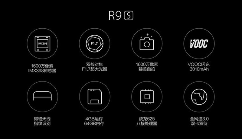 R9s OPPO R9s và R9s Plus chuyên selfie 16 MP ra mắt, RAM 6 GB