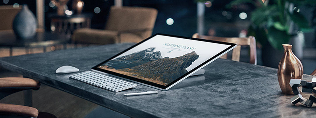 Máy tính AIO - Microsoft Surface Studio, ra mắt dành được nhiều lời khen ngợi