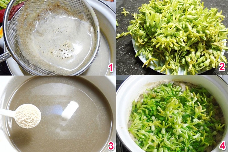 Canh cua có thể nấu với rau gì?