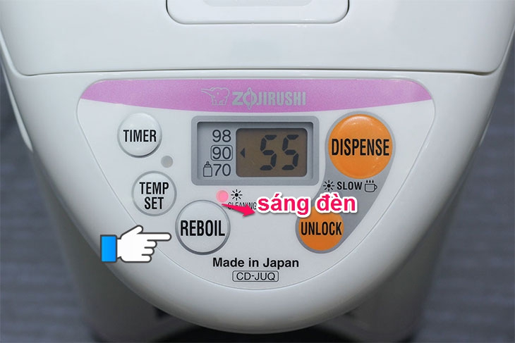 Hướng dẫn sử dụng bình thủy điện Zojirushi