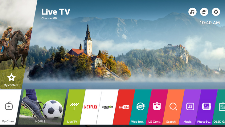 Hệ điều hành nền tảng WebOS 3.5 