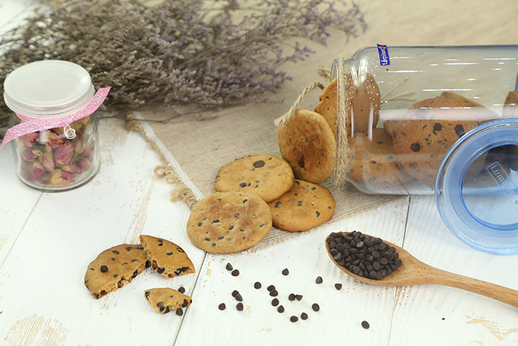 Cách làm bánh quy chocolate chip bằng chảo chống dính