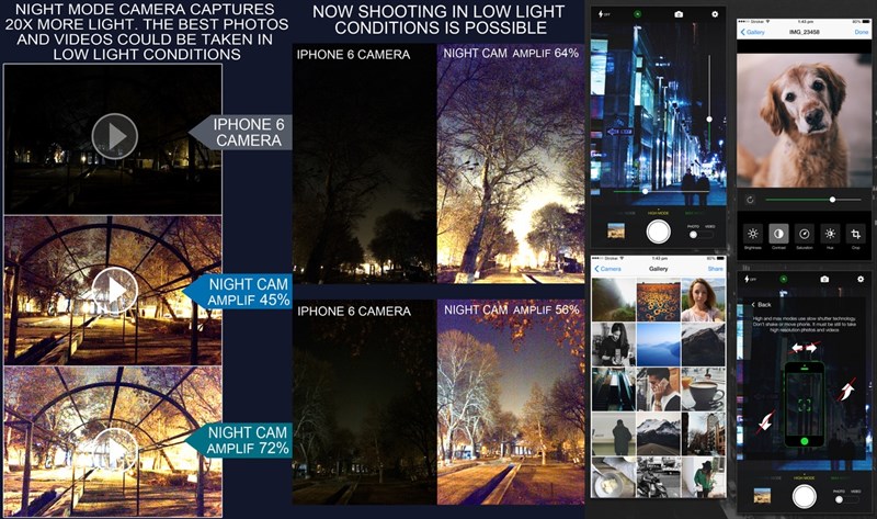 Trước khi được miễn phí Night Mode Camera (Photo & Video) có giá 1,99 USD Trước khi được miễn phí Night Mode Camera (Photo & Video) có giá 1,99 USD