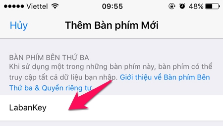 Cách đổi giao diện bàn phím iPhone, iPad không cần Jailbreak