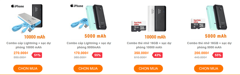 HCM: Chỉ từ 100K sắm ngay combo phụ kiện cho mùa lễ này HCM: Chỉ từ 100K sắm ngay combo phụ kiện cho mùa lễ này