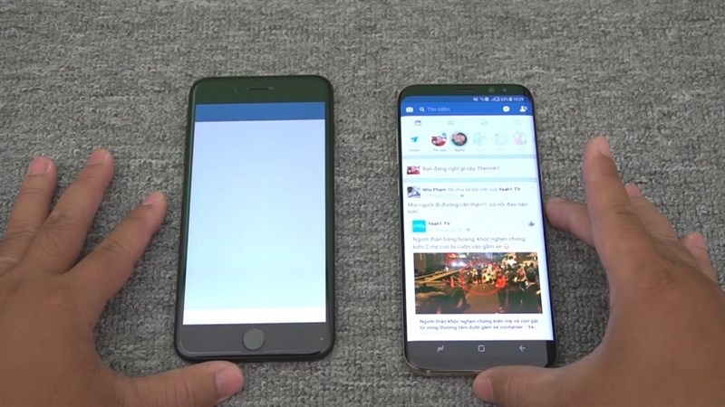 Đọ tốc độ iPhone 7 Plus vs Galaxy S8 Plus: Thiết bị nào có hiệu năng tốt nhất? - ảnh 3 Đọ tốc độ iPhone 7 Plus vs Galaxy S8 Plus: Thiết bị nào có hiệu năng tốt nhất? - ảnh 3