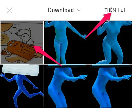 Tạo ảnh chế phong cách Điện máy XANH đơn giản bằng smartphone