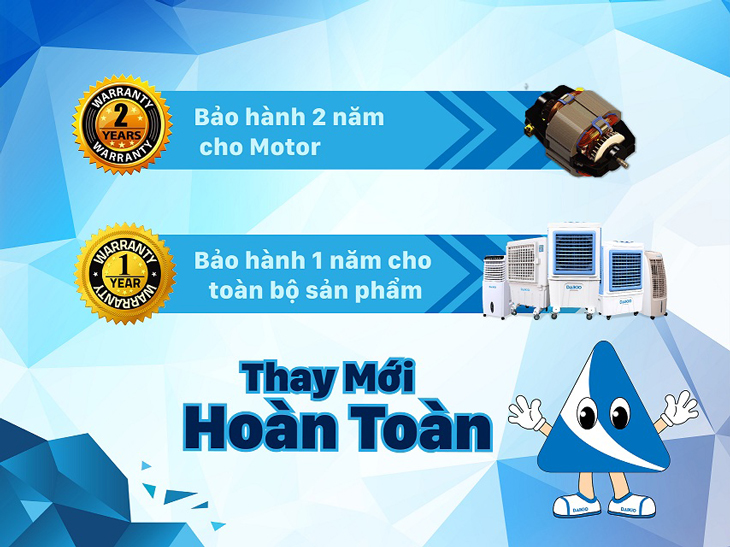 Chính sách bảo hành của DAIKIO Chính sách bảo hành của DAIKIO