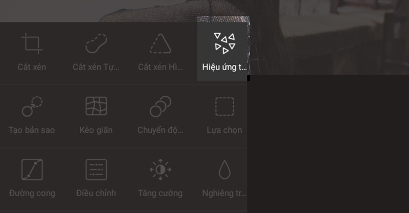 Tạo ảnh tan biến bằng Picsart Tạo ảnh tan biến bằng Picsart