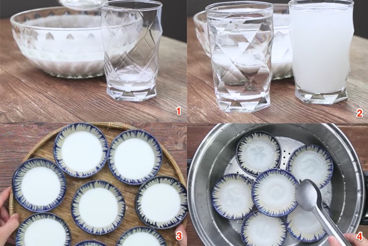 Cách làm bánh bèo chén đơn giản tại nhà Cách làm bánh bèo chén đơn giản tại nhà