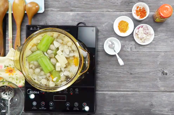 Cách làm bánh canh nấm chay ngon ngất ngây