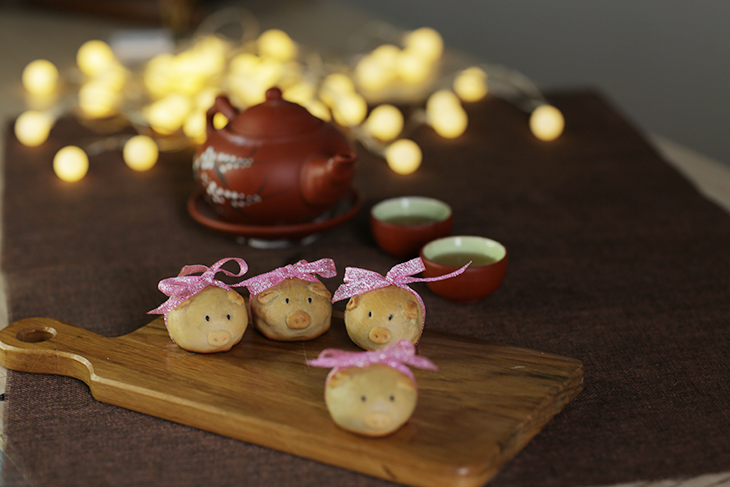 Cách làm bánh trung thu heo con xinh lung linh Cách làm bánh trung thu heo con xinh lung linh