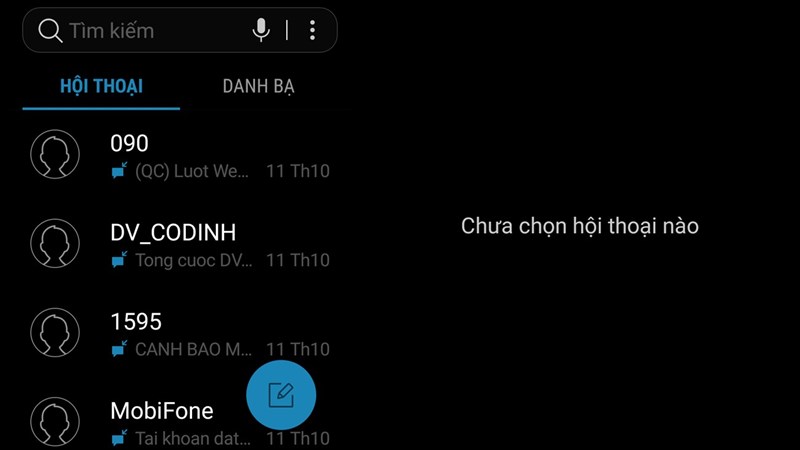 Giao diện tối