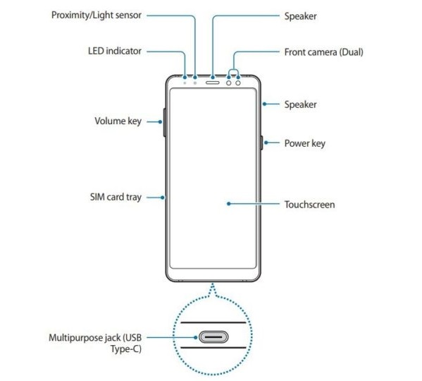 Galaxy A8, Galaxy A8+ (2018) lộ ảnh trang bị camera selfie kép, màn hình vô cực Galaxy A8, Galaxy A8+ (2018) lộ ảnh trang bị camera selfie kép, màn hình vô cực