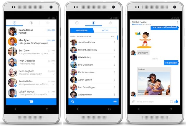 Kết nối người dùng qua facebook messenger