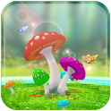 Amazing 3D Mushroom Garden | Hình Nền 3D