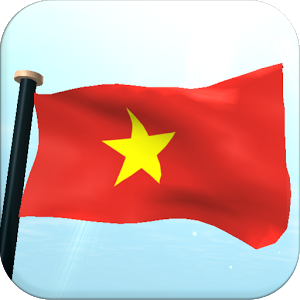 Hình nền Cờ Việt Nam 3D