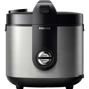 Nồi cơm điện Philips HD3128/66 Bạc 2 lít