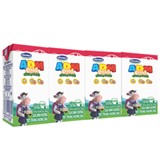 Sữa tiệt trùng ADM vị Dâu 110ml (lốc 4 hộp)