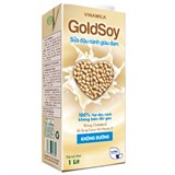 Sữa đậu nành giàu đạm GoldSoy không đường hộp 1 lít