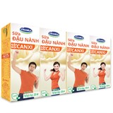 Sữa đậu nành Vinamilk gấp đôi Canxi 200ml (lốc 4 hộp)