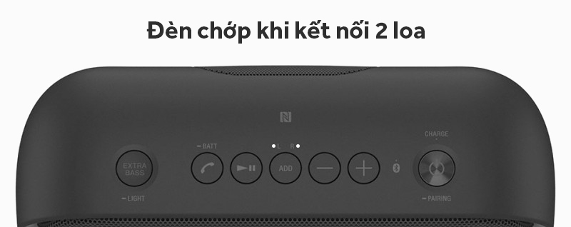 Loa bluetooth Sony SRS-XB20 - Tăng khả năng trình diễn âm thanh với tính năng kết nối 2 loa Loa bluetooth Sony SRS-XB20 - Tăng khả năng trình diễn âm thanh với tính năng kết nối 2 loa