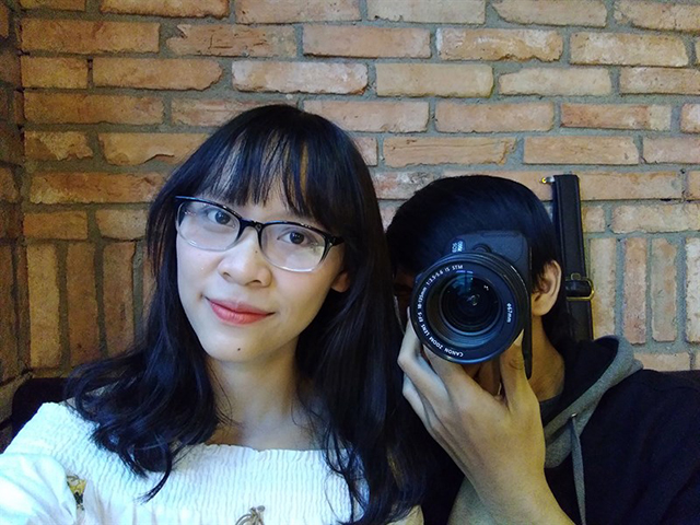 Ảnh selfie cũng được làm đẹp khá tự nhiên Ảnh selfie cũng được làm đẹp khá tự nhiên