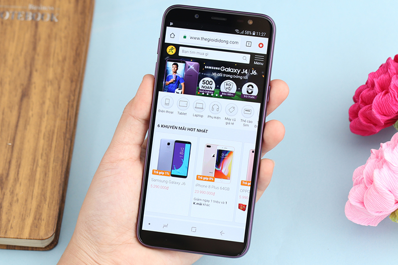 Màn hình samsung galaxy j6 - Thegioididong.com Màn hình samsung galaxy j6 - Thegioididong.com